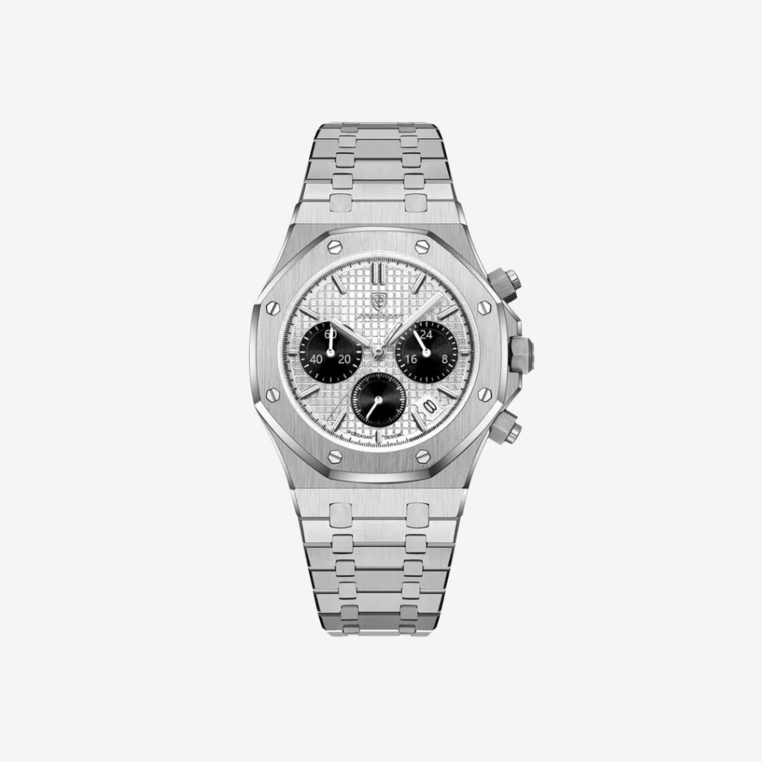 MONTRE CHRONO ACIER