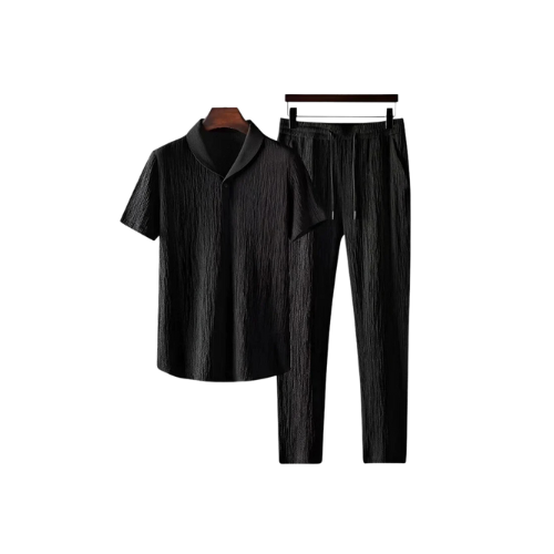 MADRID - POLO ET PANTALON EN COTON