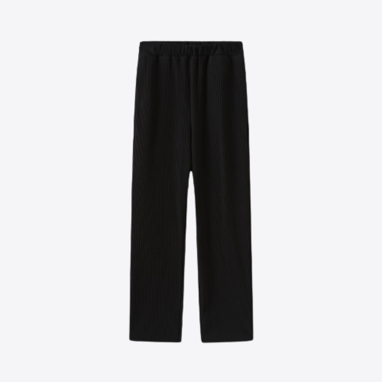 PANTALON EN COTON RAYURES