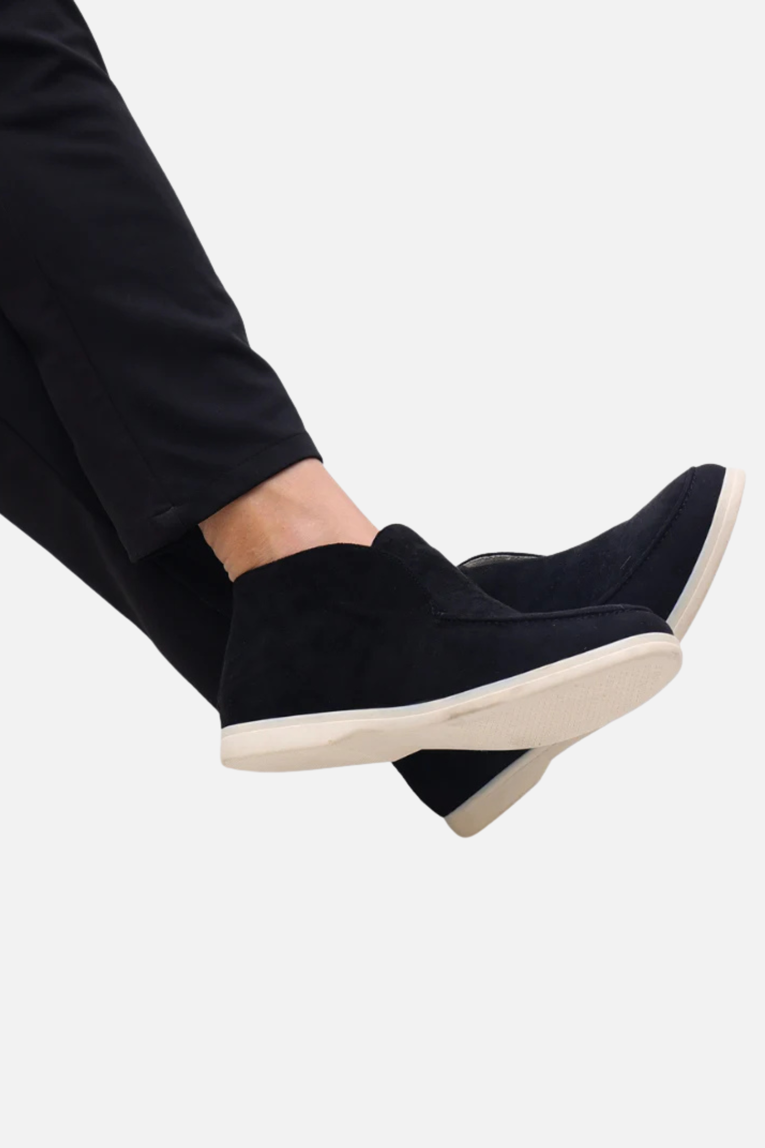 MOCASSINS MONTANTS SUÈDE