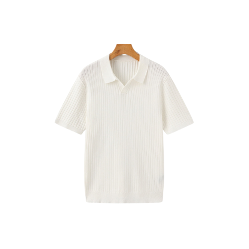 ROMA - POLO EN COTON COTELLÉ