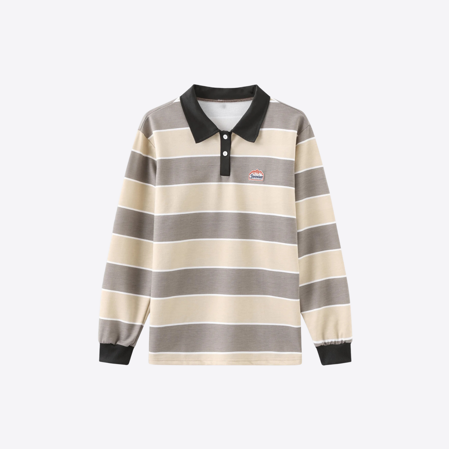 POLO RAYÉ MANCHES LONGUES