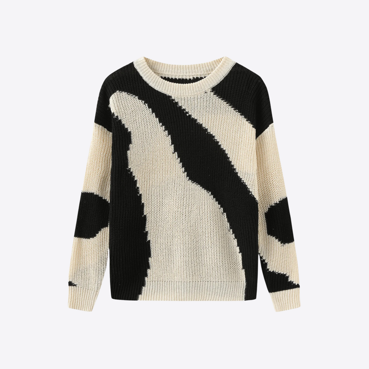 PULL MOTIF ABSTRAIT