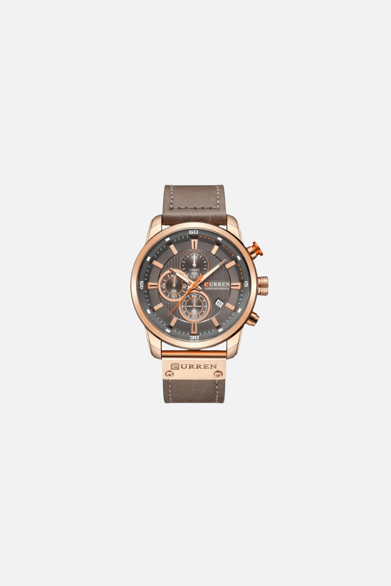 MONTRE CHRONOGRAPHE BRACELET CUIR