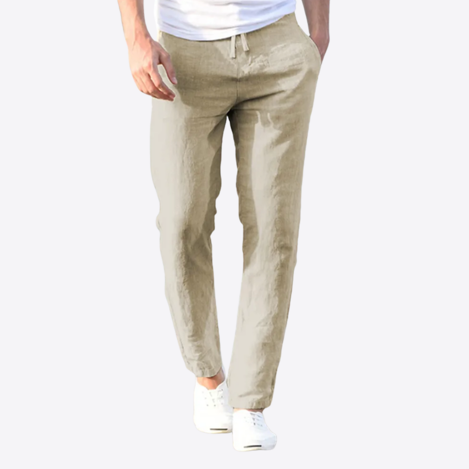 PANTALON DÉTENTE 100% LIN