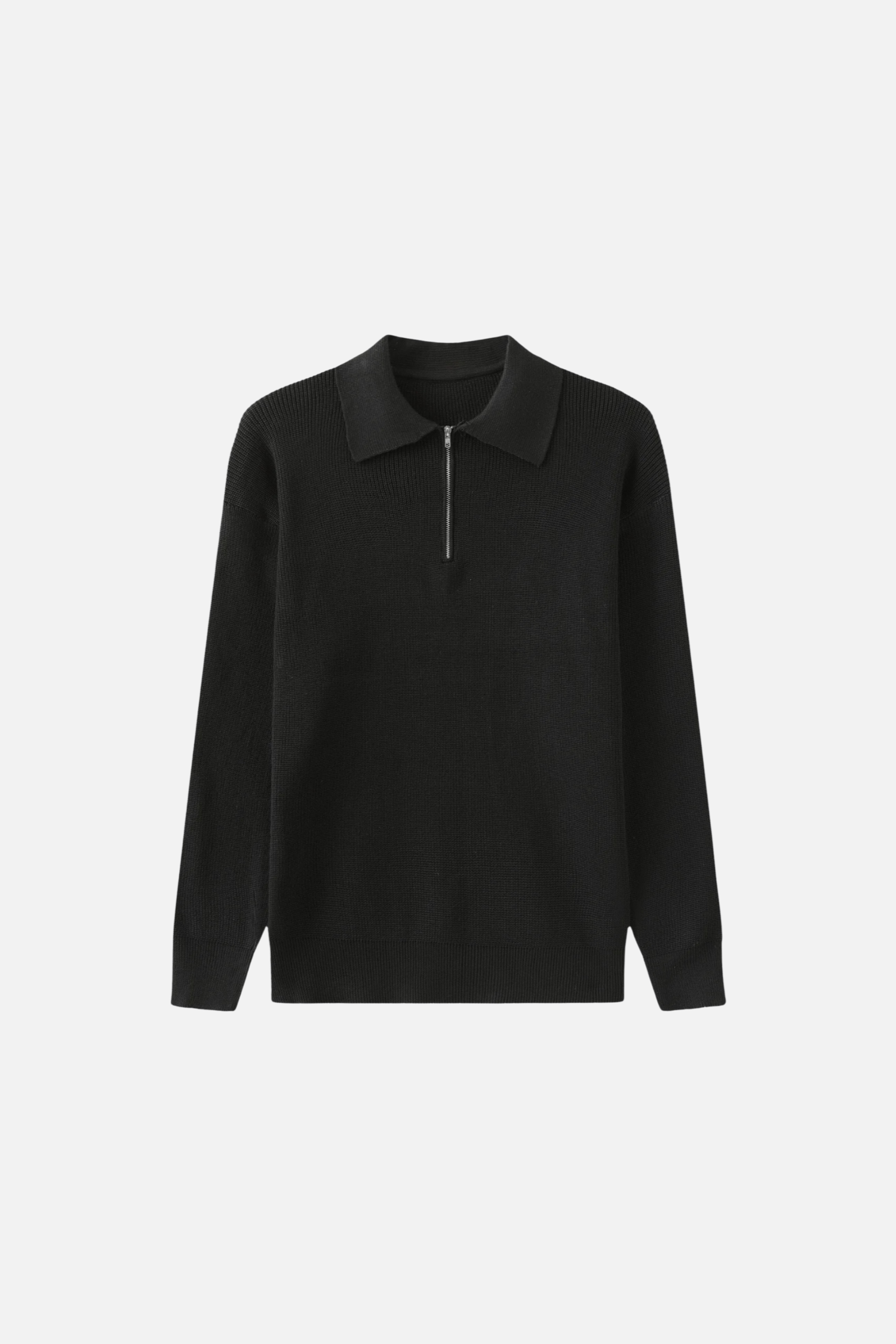 PULL COL POLO ZIPPÉ