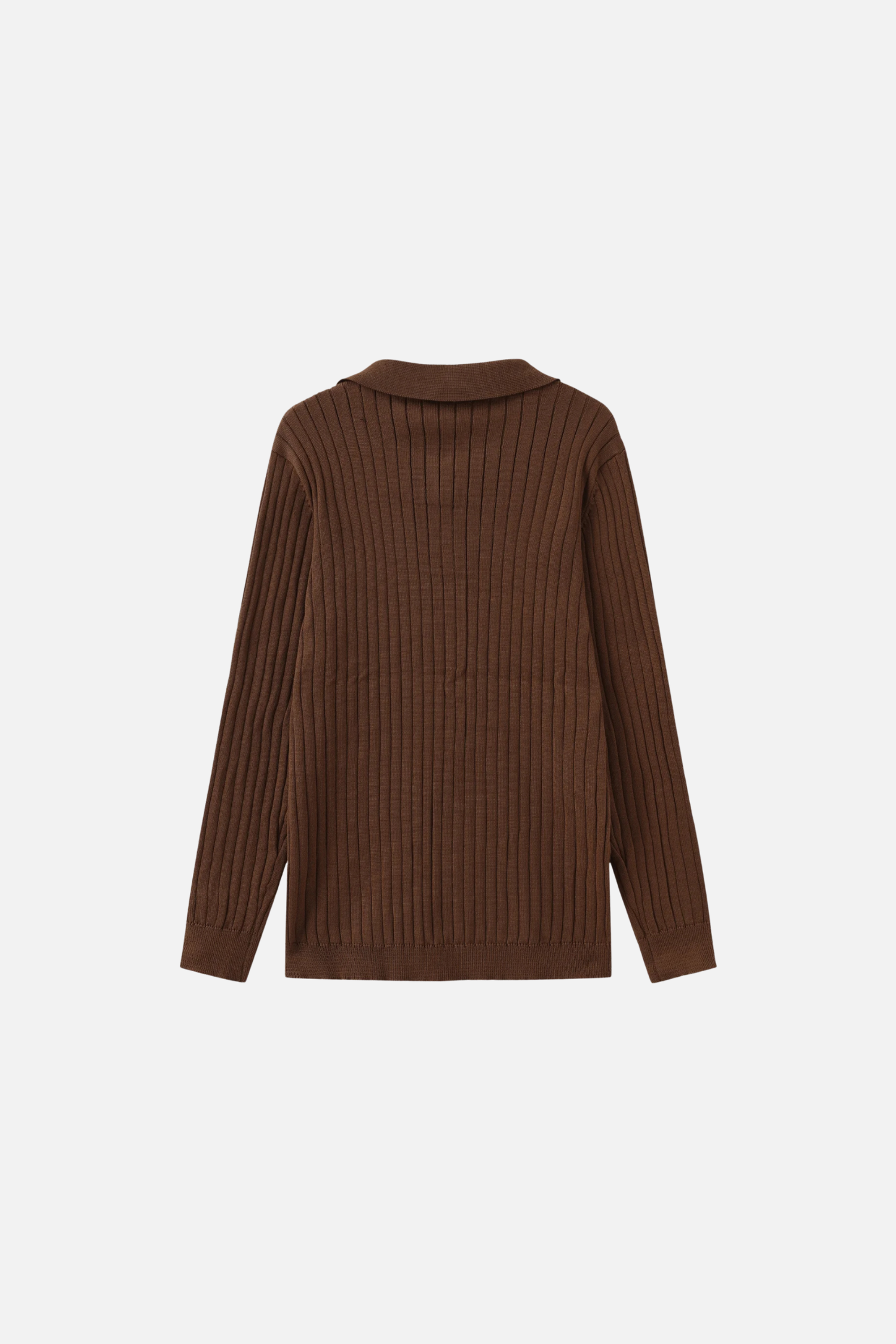 POLO MANCHES LONGUES CÔTELÉ